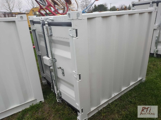 5x5 double door container