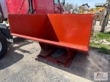 New high capacity self tipping dumpster