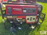 Honda EM5000S gas powered generator with 120V to 140V