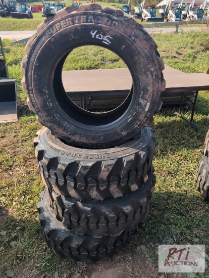 4X 10-16.5 skid loader tires....