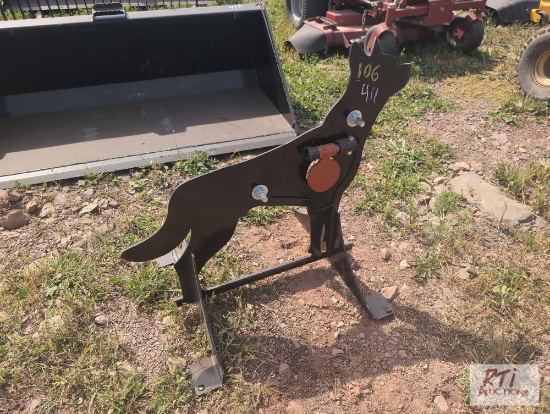 Wolf shooting target