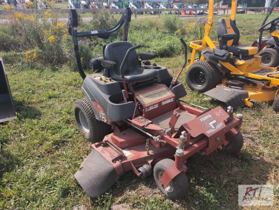 Ferris IS1500Z zero turn mower, 52in deck, 25hp Kawasaki engine, hour meter broken