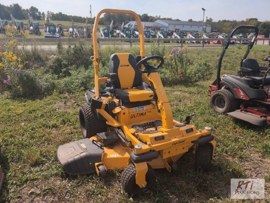 Cub Cadet Ultima ZTX S5 60in zero turn mower, 25hp Kohler engine, 85 hrs