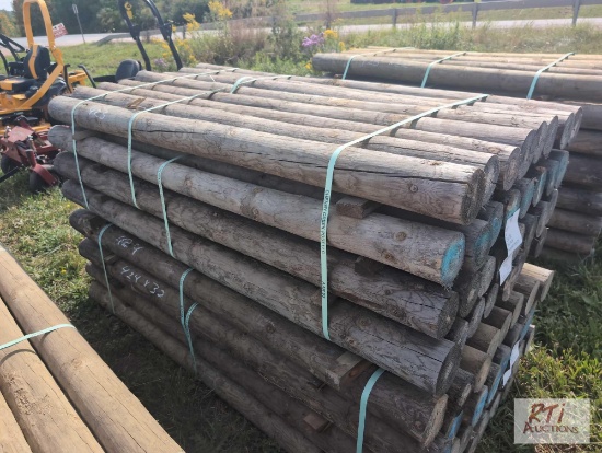 32X 7ft fence posts