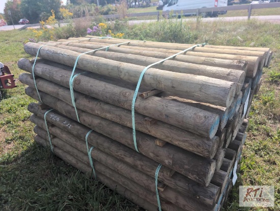 32X 7ft fence posts