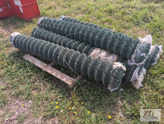 5X 50ft rolls of chain link fence