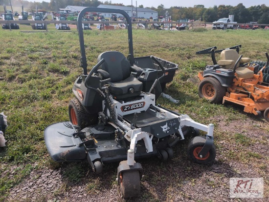 Bobcat ZT 6000 60 in zero turn mower, Kawasaki engine, 366 hrs