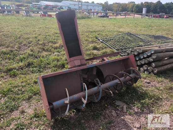 3pt hitch, 6ft snowblower