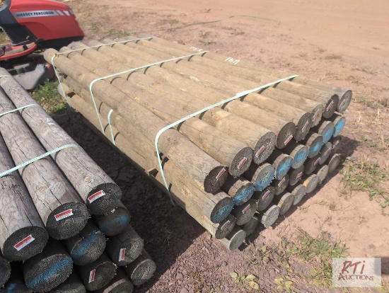 32X 7ft fence posts