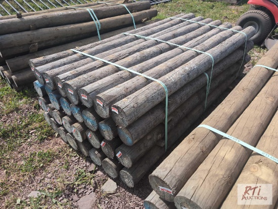 32X 7ft fence posts
