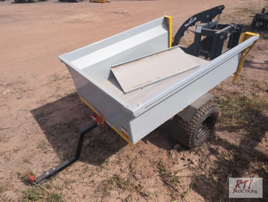 Knockabout pull behind lawn cart