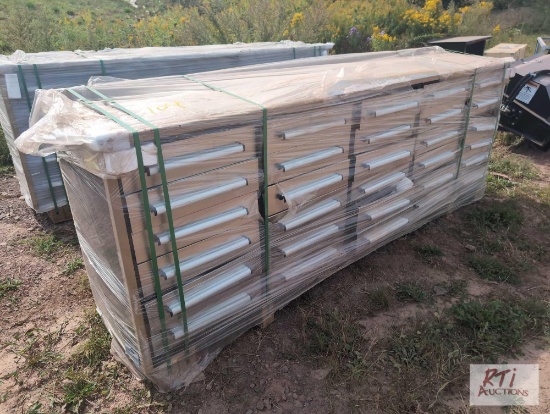 Chery 9ft 30 drawer workbench