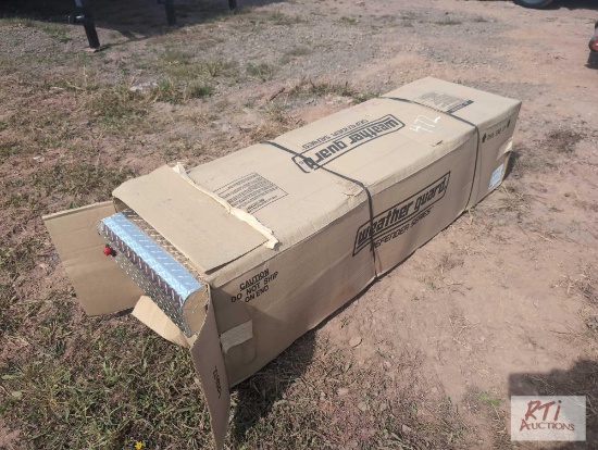 New Weather Guard aluminum tool box for pickup