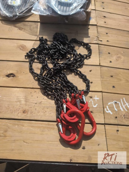 2X Grade 80 chain slings