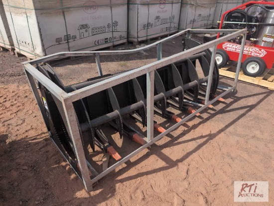 New skid steer log grapple