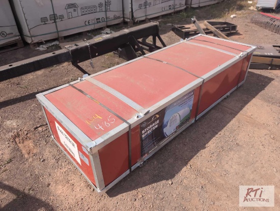 New Chery 20x30x12 poly storage building