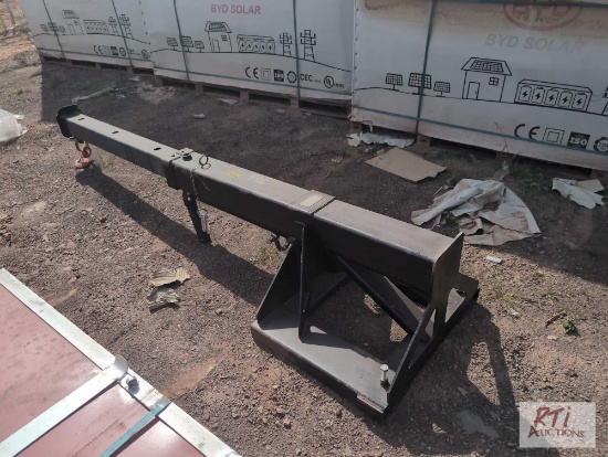 New forklift jib pole