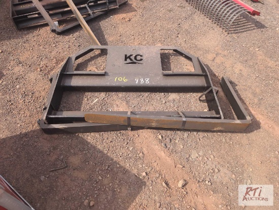 New KC skid steer 42in forks