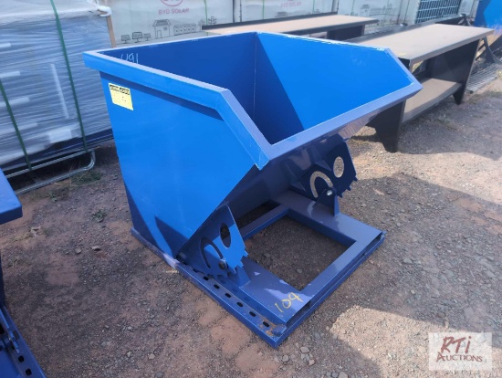 New self tipping dumpster