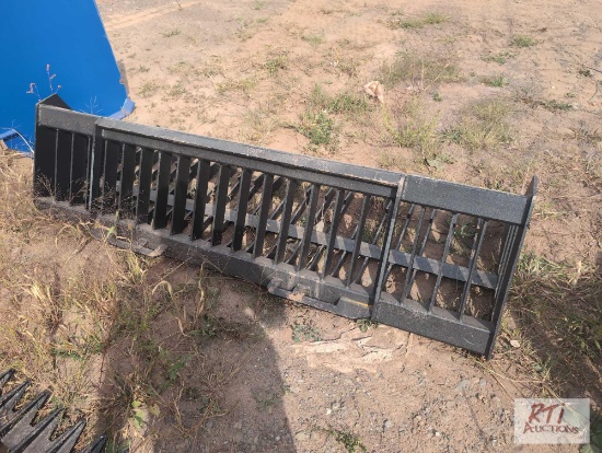 New 72 in skid steer rock bucket