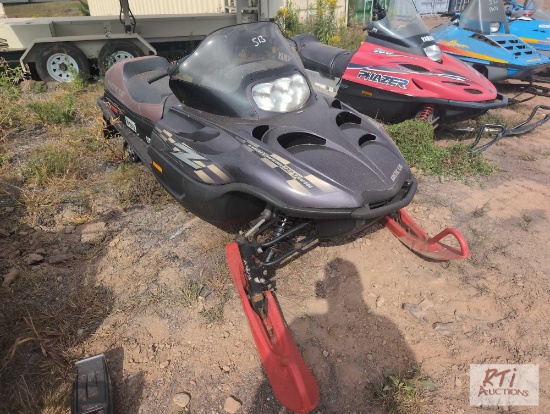 Arctic Cat lightweight twin snowmobile - Bill of Sale Only