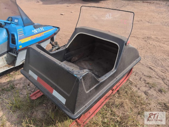 Snowmobile sleigh