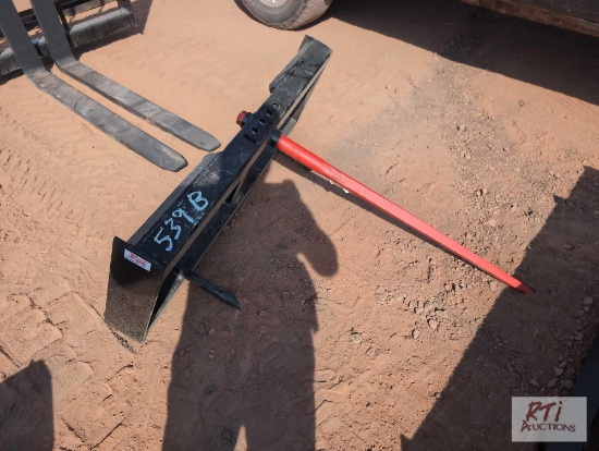 Single spear bale spear...