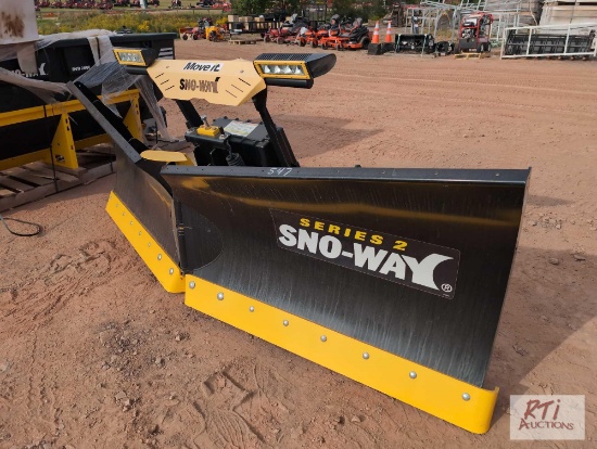 New Snow-Way 9.5ft V-plow