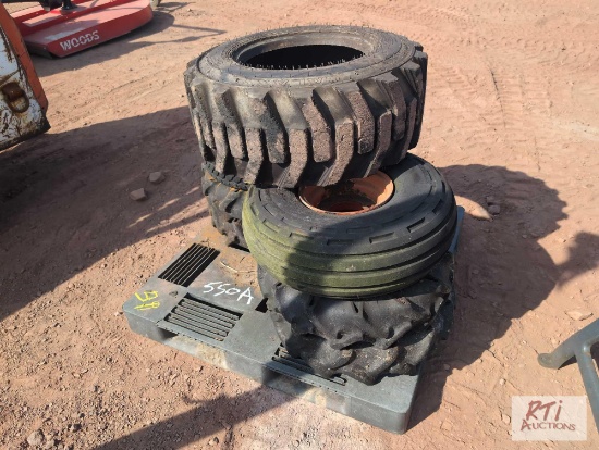 Pallet of mixed used tires...