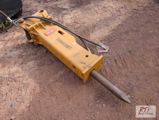 Unused Teran hydraulic excavator hammer, model THH435