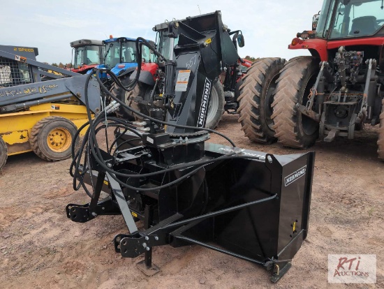 New Normand N82-270 HTR 3pt snowblower with hydraulic chute and side discharge