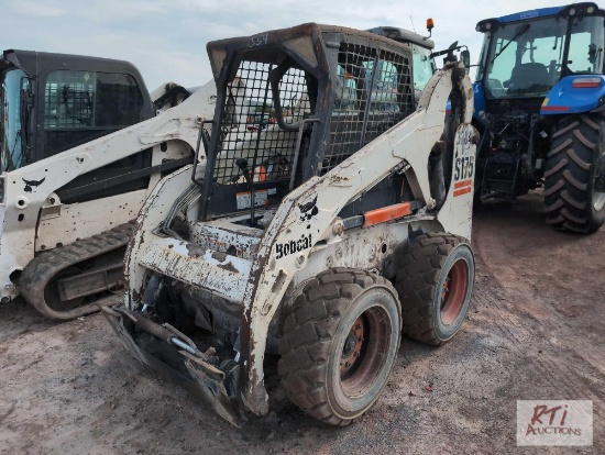 Bobcat S175 skid steer with Bobtach, hand and foot controls,