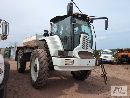 GVM 1149T self propelled fertilizer spreader, Chandler Equipment steel body, TMU - Bill of Sale only