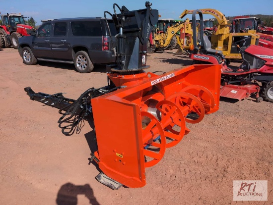 Kubota L4474 front mount 6ft snowblower.