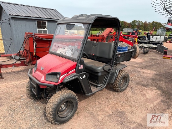 Landmaster L4 utility vehicle, canopy, dump bed, new - Bill of Sale Only