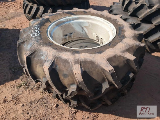 2X... NEW Firestone 14.9 - 24 tractor duals and tires