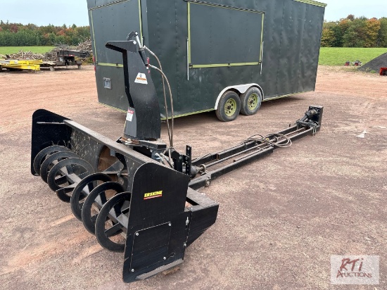 Erskine 925FM front mount snowblower for tractor, 7.5ft wide