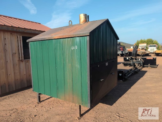 Outdoor wood furnce