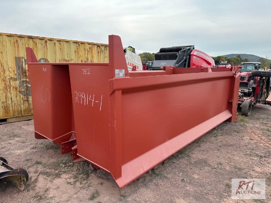 New Bibeau BFL-S 17.5ft steel dump body with hoist