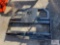 Pair of light duty skid loader mount pallet forks