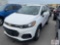 2017 Chevy Trax AWD 4 door crossover, PW, PL, A/C, 54,211 miles, VIN:3GNCJNSB6HL214051 - NYS