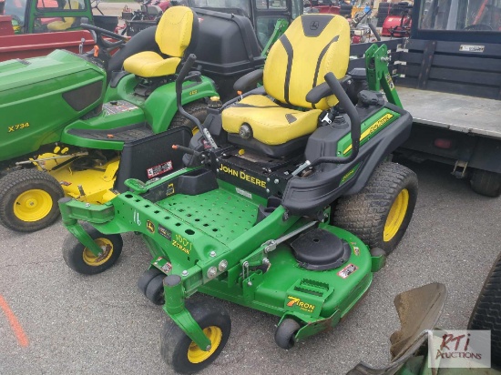 John Deere Z950M commercial zero turn mower, 60in deck, suspension seat, Kawasaki engine, 1079 hrs