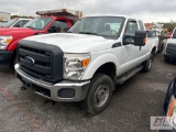 2012 Ford F250 XL extended cab pickup, 4WD, trailer controller, auxiliary switches, PW, PL, A/C,