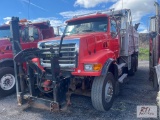 2004 Sterling tandem axle dump, Cat 425 engine, Galion 14ft aluminum body, 8LL transmission, power