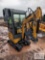 AGT Industrial QK 18RXS-c mini excavator, 14 inch digging bucket, hydraulic thumb, back fill blade,
