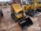 MXCRT23 compact skid steer on tracks with bucket, gas engine