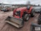Massey Ferguson 1643 4WD compact diesel tractor with loader, 423 hrs