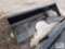 New Swict 84in skid steer bucket