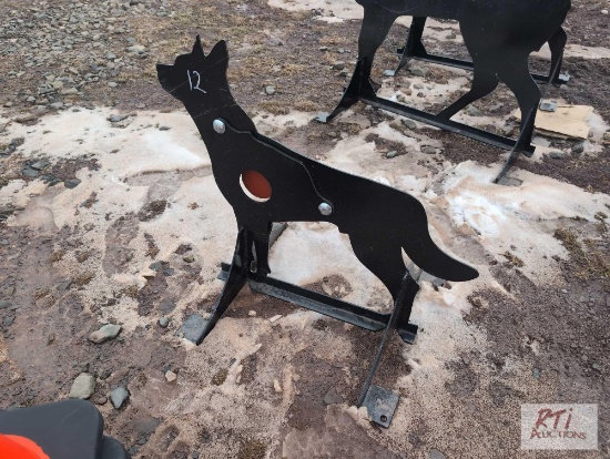 Coyote shooting target