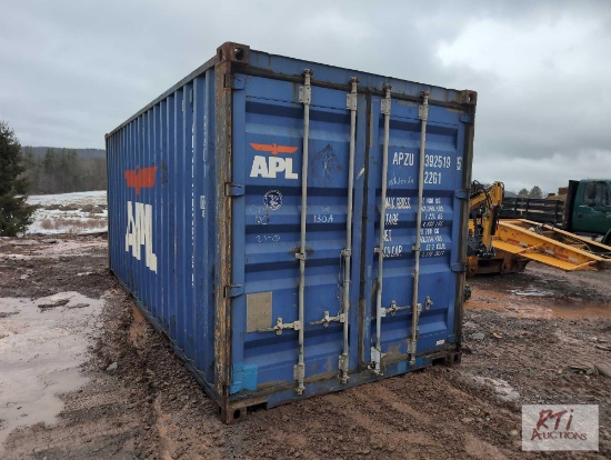 Used 20ft steel shipping container, APZU3925195